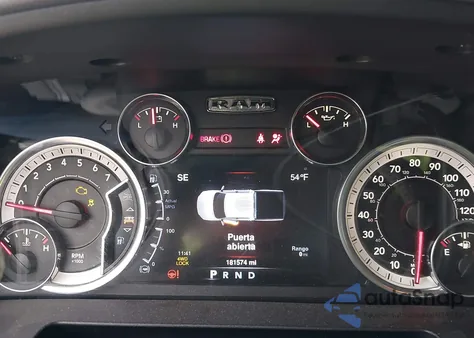 2013 Ram 1500 Big Horn из США, поврежденный, VIN 1C6RR7LT3DS525289